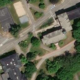 Gorham Beach Volleyball Court — aerial view