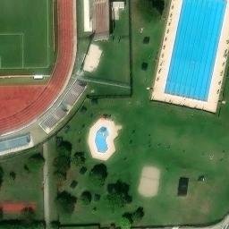 Volleyball Court — aerial view