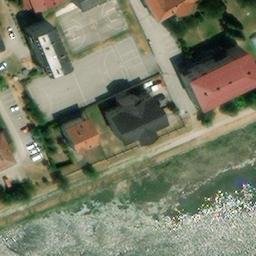 Volleyball Court — aerial view
