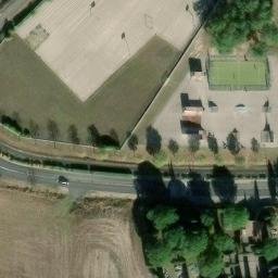 Volleyball Court — aerial view