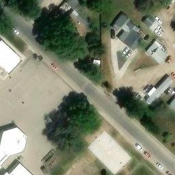 Caldwell Beach Volleyball Court #4 — aerial view