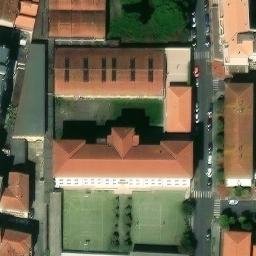 Volleyball Court — aerial view