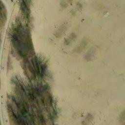 South Riverdale Beach Volleyball Court #49 — aerial view