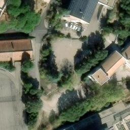 Volleyball Court — aerial view