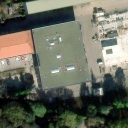 Volleyball Court near Montpellier — aerial view