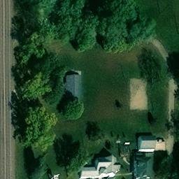 Alpha Beach Volleyball Court — aerial view