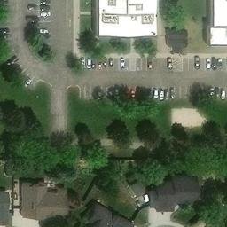 Meridian Beach Volleyball Court #7 — aerial view