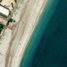 Sand Volleyball Court — aerial view