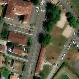 Volleyball Court — aerial view