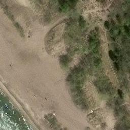 Nude Volleyball — aerial view