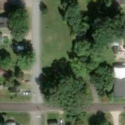 Shelby Beach Volleyball Court #1 — aerial view