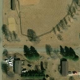 Ostrander Beach Volleyball Court — aerial view