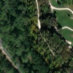Grass Volleyball Court — aerial view