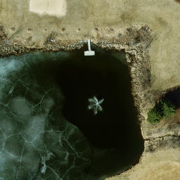 Town of Dellona Beach Volleyball Court #2 — aerial view