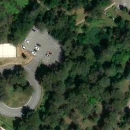 Sand Volleyball Court — aerial view