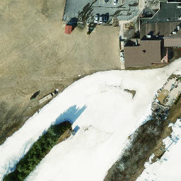 Town of Dellona Beach Volleyball Court #1 — aerial view