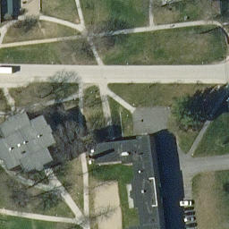 Castleton Beach Volleyball Court — aerial view