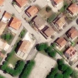 Campo polivalente — aerial view