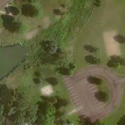 Greenland Township Beach Volleyball Court — aerial view