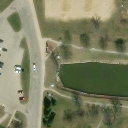 Bay City Beach Volleyball Court #3 — aerial view