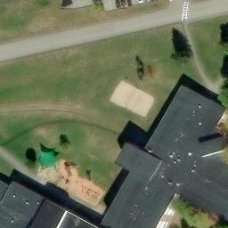 Cape Elizabeth Beach Volleyball Court — aerial view