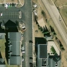 Union Charter Township Beach Volleyball Court #4 — aerial view