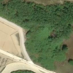 Sand Volleyball Court — aerial view