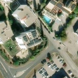 Volleyball Court — aerial view