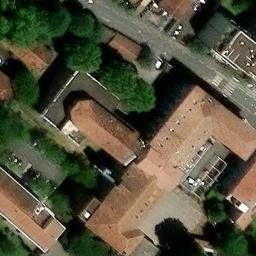 Volleyball Court — aerial view