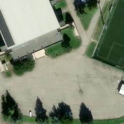 Palazzetto dello Sport - Sansepolcro — aerial view