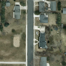Cedar Grove Beach Volleyball Court — aerial view