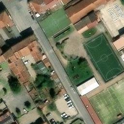 Volleyball Court — aerial view