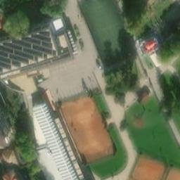 Спортна зала УСШ — aerial view