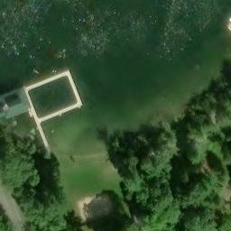 Benona Township Beach Volleyball Court — aerial view