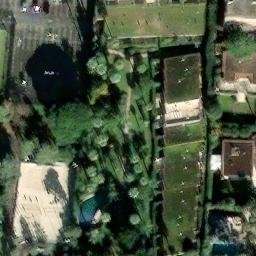 Sand Volleyball Court — aerial view