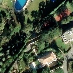 Volleyball Court — aerial view