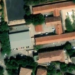 Volleyball Court — aerial view