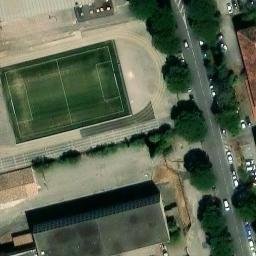 Volleyball Court — aerial view