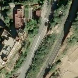 Sand Volleyball Court — aerial view