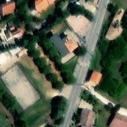 Volleyball Court — aerial view