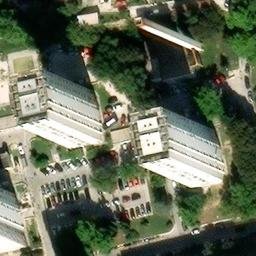Volleyball Court — aerial view