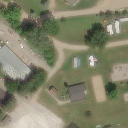 Almer Charter Township Beach Volleyball Court #1 — aerial view