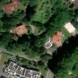 Sand Volleyball Court — aerial view