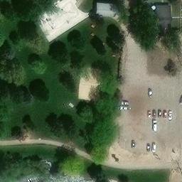 Kuna Beach Volleyball Court — aerial view