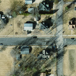 Rock Springs Beach Volleyball Court — aerial view