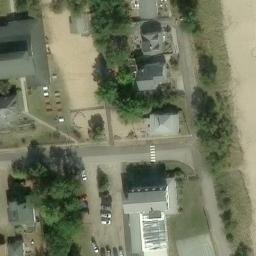 Saco Beach Volleyball Court #1 — aerial view