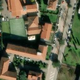 Volleyball Court — aerial view