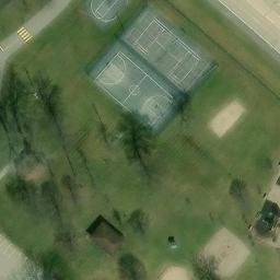 Saginaw Charter Township Beach Volleyball Court #1 — aerial view
