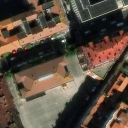 Volleyball Court — aerial view