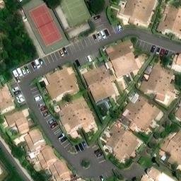 Volleyball Court — aerial view